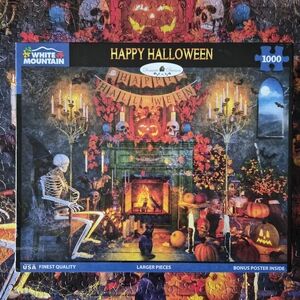 White Mountain Happy Halloween Puzzle